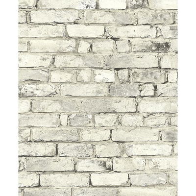 Tailor Faux Brick Prepasted Antique Plaster Wallpaper